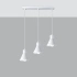 Pendant lamp TALEJA 3 white [E27]