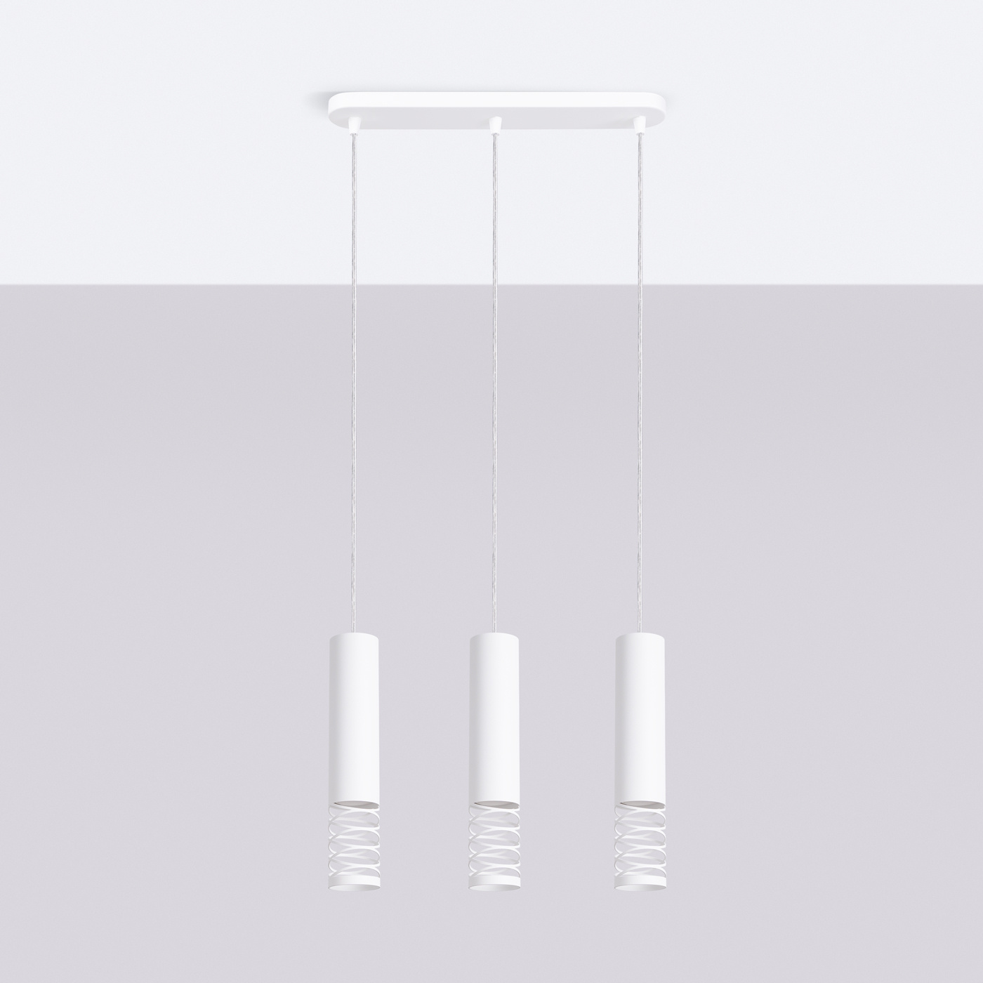 Pendant lamp LAMI 3L white