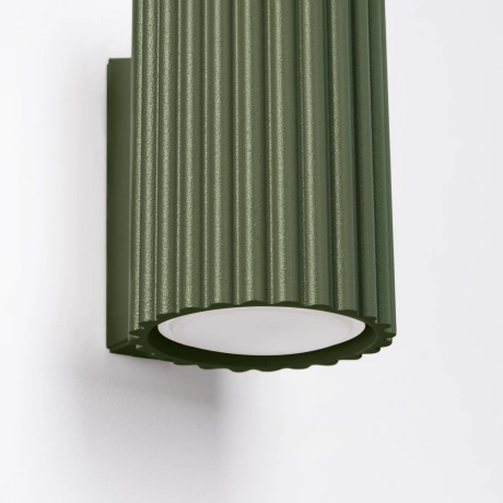 Wall lamp KARBON 10 olive green