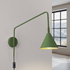 Wall lamp NOX olive green