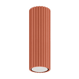 Ceiling lamp KARBON 20 red ochre