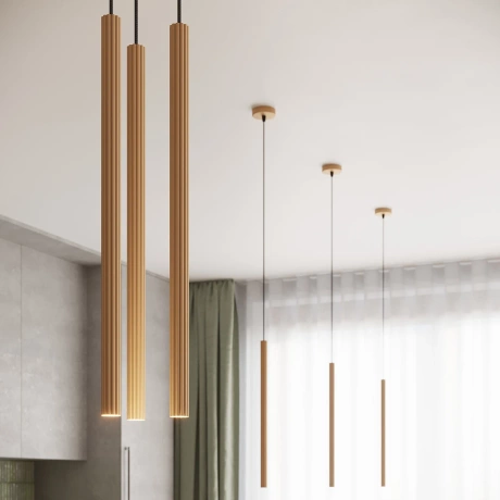 Pendant lamp ARCHE 1 gold