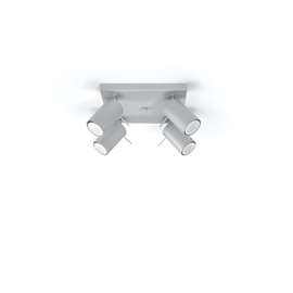 Ceiling lamp RING 4 grey
