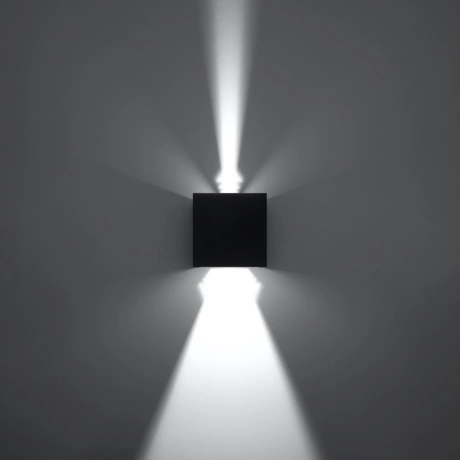 Wall lamp LUCA black LED IP54