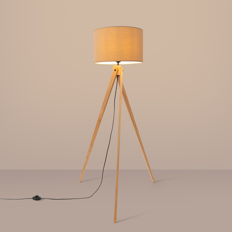 Floor lamp NATT beige