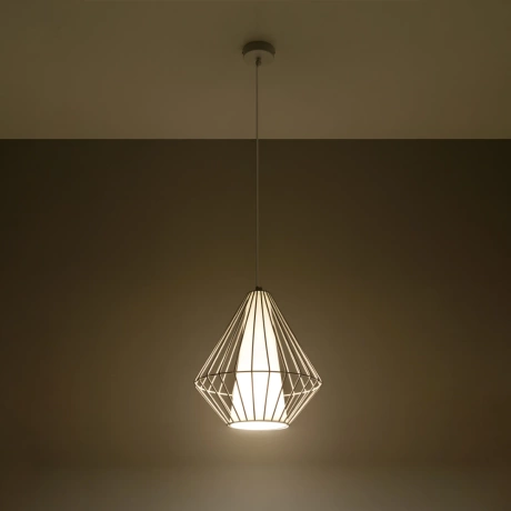 Pendant lamp DEMI white