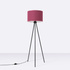 Floor lamp NEVIA burgundy