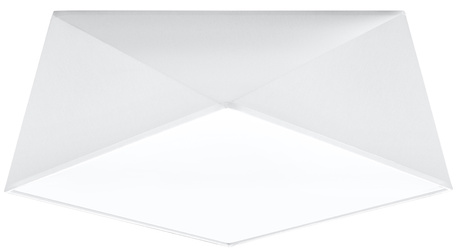 Ceiling lamp HEXA 35 WHITE + 2x LED Bulb E27 3000K Warm 7.5W 620lm