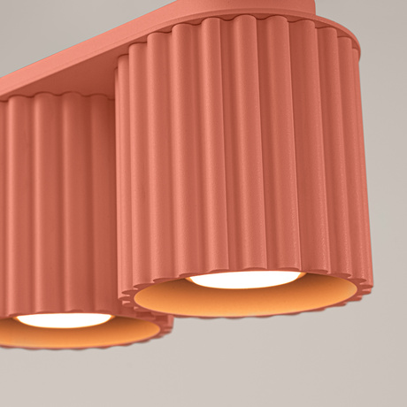 Ceiling lamp AURA 2 peach GU10