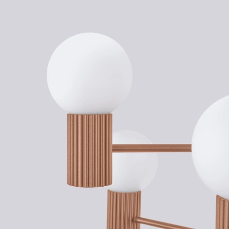 Chandelier HALO 6 mocha