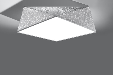 Ceiling lamp HEXA 45 CEKIN + 3x LED Bulb E27 4000K Cool White 7.5W 650lm