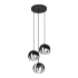 Pendant lamp TULOS 3P black