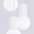 Pendant lamp HALO 3P white