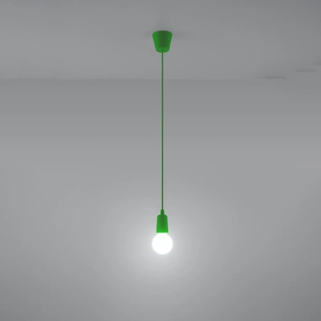 Pendant lamp DIEGO 1 green