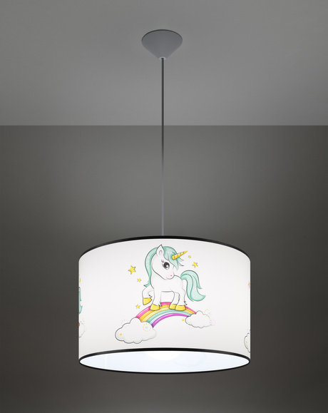 Ceiling lamp UNICORN 40 + 1x LED Bulb E27 4000K Cool White 7.5W 650lm