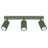 Ceiling lamp KARBON 3L olive green