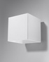 Wall lamp QUAD 1 white + 1x LED Bulb G9 4000K Cool White 4.5W 460lm