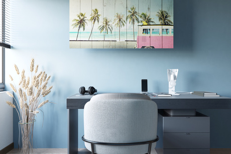 Desk lamp ARBY white + 1x LED Bulb E27 3000K Warm White 7.5W 620lm