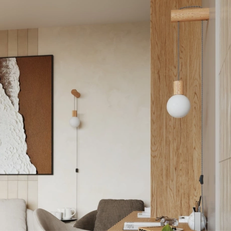 Wall lamp NIBMI G9 with a switch