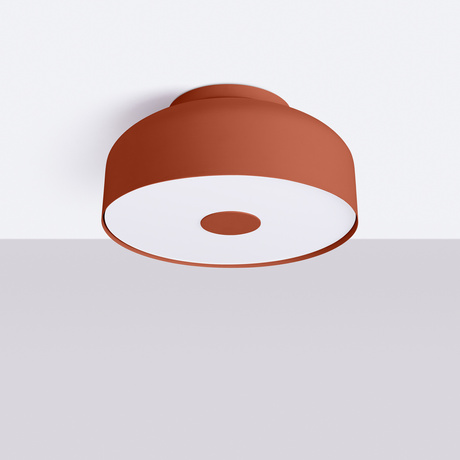 Ceiling lamp OMIQ red ochre