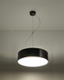 Hanging lamp ARENA 35 BLACK + 2x LED Bulb E27 3000K Warm White 7.5W 620lm