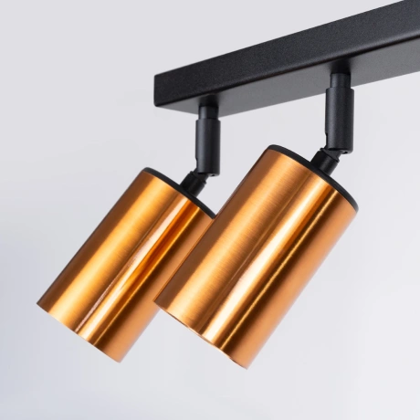 Ceiling lamp WINX 6L black/cooper