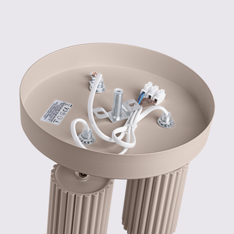 Ceiling lamp KARBON 2 taupe