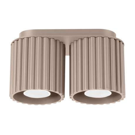 Ceiling lamp AURA 2 taupe GU10