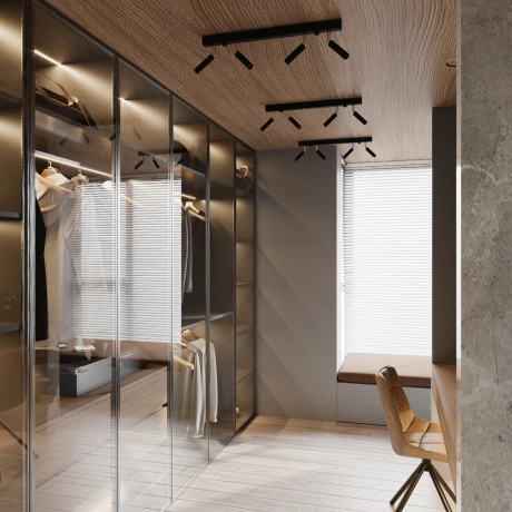 Ceiling lamp EYETECH 2 black