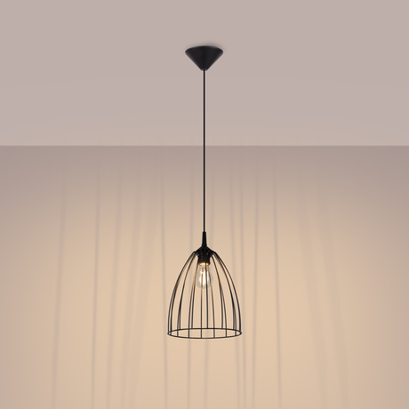 Pendant lamp RITZ black