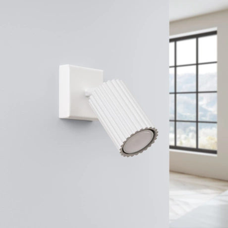 Wall lamp KARBON white