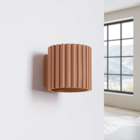 Wall lamp AURA mocha G9