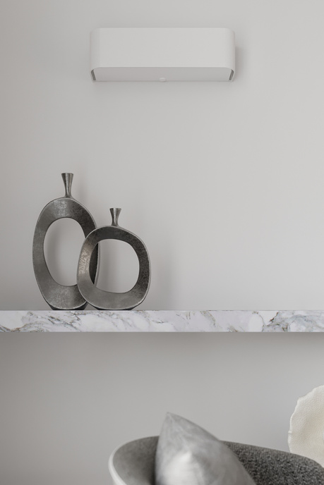 Ceiling lamp LOKKO 45 white + 5x LED Bulb E27 4000K Cool White 7.5W 650lm