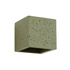 Wall lamp QUAD concrete olive green