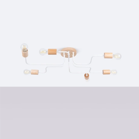 Chandelier TIMBO 6 white