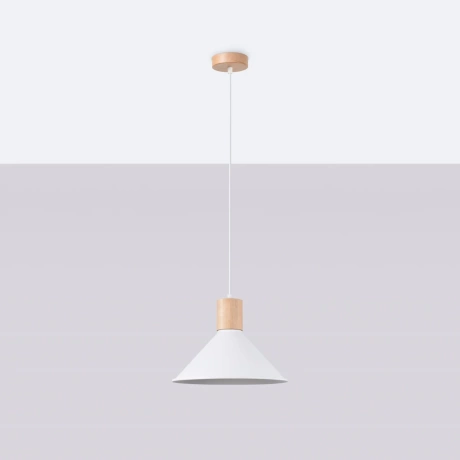 Pendant lamp JAGA white