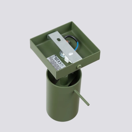 Wall lamp RING olive green