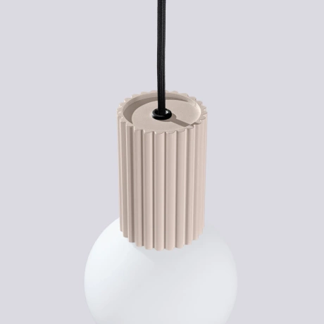 Pendant lamp HALO 1 taupe
