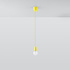 Pendant lamp DIEGO 1 yellow