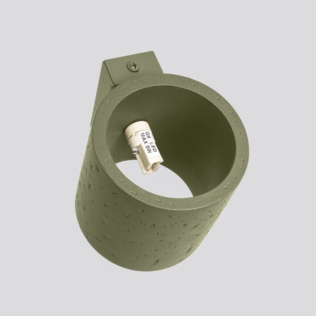 Wall lamp ORBIS concrete olive green
