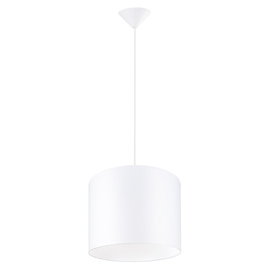 Ceiling pendant lamp NOVA 30 white + 1x LED Bulb E27 3000K Warm 7.5W 620lm