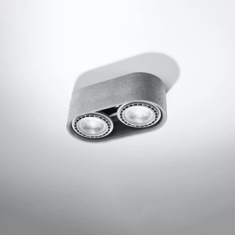 Ceiling lamp BASIC 2 concrete