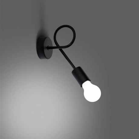 Wall lamp LEVAR black