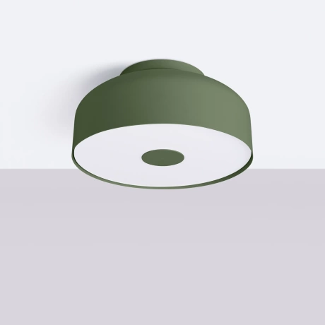 Ceiling lamp OMIQ olive green