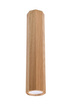 Ceiling lamp ZEKE 30 oak + 1x LED Bulb GU-10 4000K Cold 7W 630lm