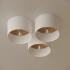 Ceiling lamp TELESTO white/light brown