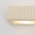 Wall lamp ceramic RIGATA beige