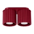 Ceiling lamp AURA 2 burgundy GU10
