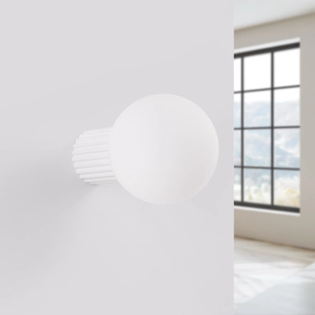 Wall lamp HALO white IP44