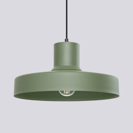 Pendant lamp BILO olive green